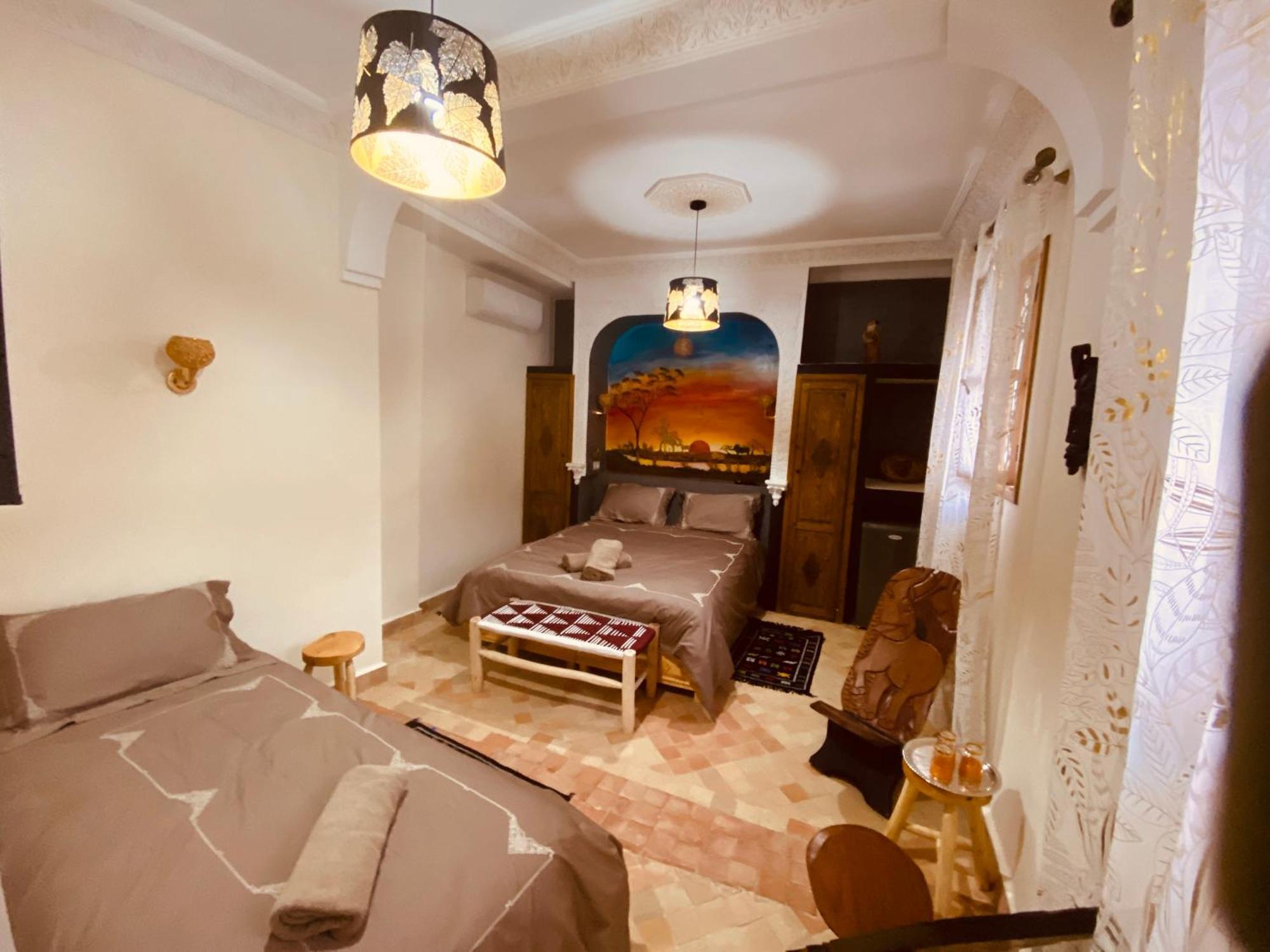 Riad & Spa Sous Le Soleil Chez Jerome Et Pamela Suite Africaine Marakeş Dış mekan fotoğraf