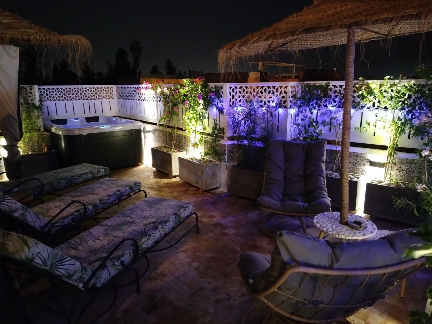 Riad & Spa Sous Le Soleil Chez Jerome Et Pamela Suite Africaine Marakeş Dış mekan fotoğraf